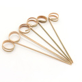 Eco friendly hot sale natural bamboo knot skewers sticks